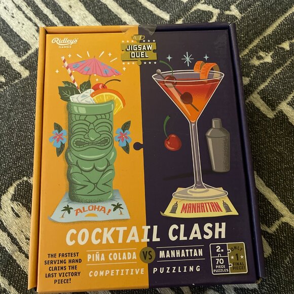 ($8) Cocktail Clash: Pina Colada vs Manhattan (Jigsaw Duel) - Picture 2 of 6